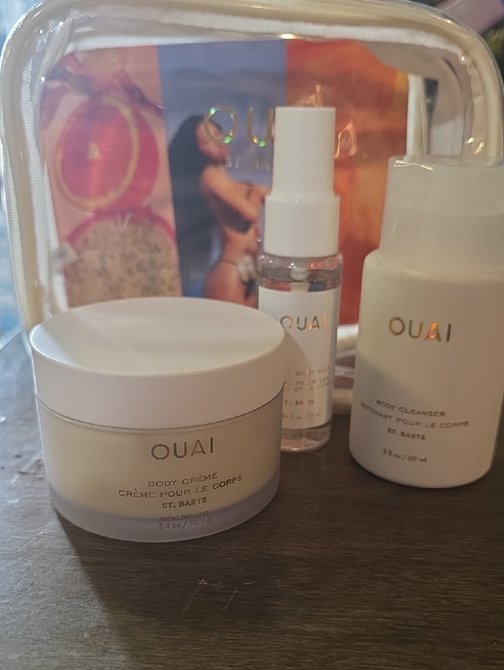 OUAI St. Barts Travel Body Set